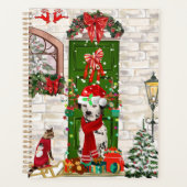 Dalmatiner Dog Christmas Planer (Vorderseite)