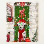 Dalmatiner Dog Christmas Planer (Rückseite)