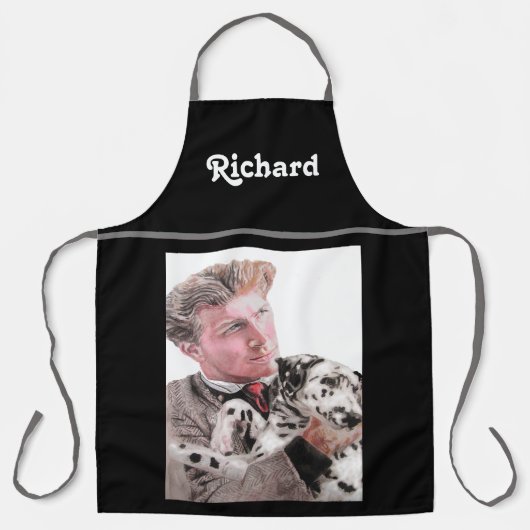 Dalmatiner Dog Geschenke Väter Art Spott Küche Sch Schürze (Vorderseite)