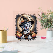 Dalmatiner Dog Halloween Acrylschild (Hochzeit)