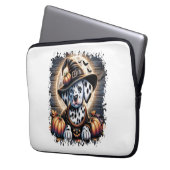 Dalmatiner Dog Halloween Laptopschutzhülle (Vorderseite Links)