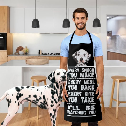 Dalmatiner Dog jeden Snack backen Sie Schürze