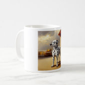 Dalmatiner Dog Kaffeetasse (Vorderseite Links)