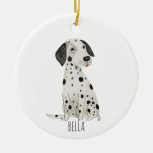 Dalmatiner Dog Keramik Ornament