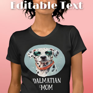 Dalmatiner Dog Mama Sonnenbrille T-Shirt
