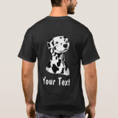 Dalmatiner Dog Mens T - Shirt (Rückseite)