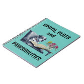 Dalmatiner Dog Notizblock (Linke Seite)