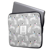 Dalmatiner Dog Polka Dot Animal Water Kids Laptopschutzhülle (Vorderseite Links)