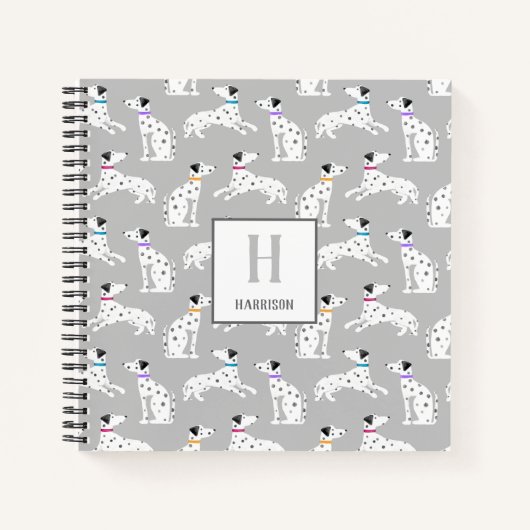 Dalmatiner Dog Polka Dot Animal Water Kids Notizblock (Vorderseite)