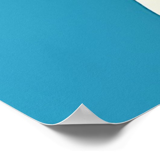 Dalmatiner Dog Portrait Poster (Ecke)