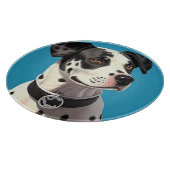 Dalmatiner Dog Portrait Schneidebrett (Ecke)