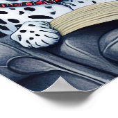 Dalmatiner Dog Poster (Ecke)