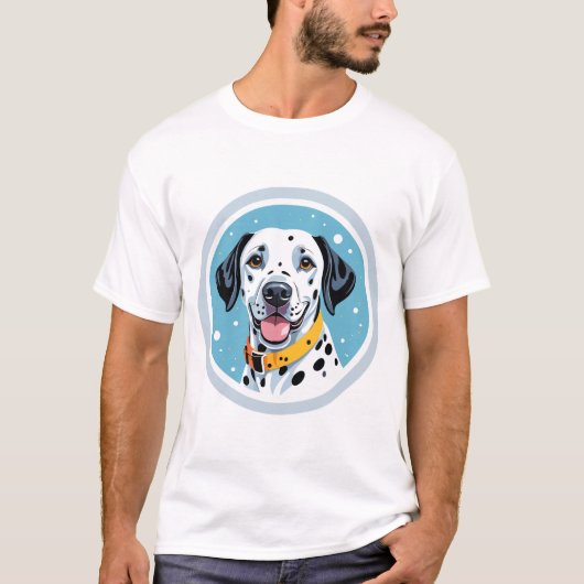 Dalmatiner Dog T-Shirt (Vorderseite)