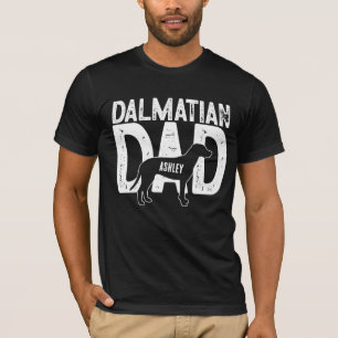 Dalmatiner Dog Vater Welpe Vater T-Shirt