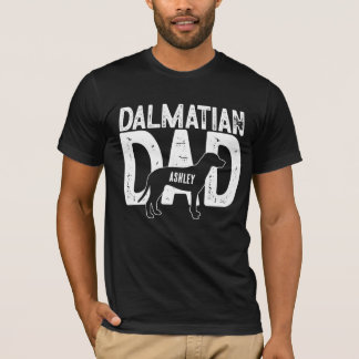 Dalmatiner Dog Vater Welpe Vater T-Shirt
