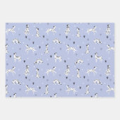 Dalmatiner Dog Wrapping Paper Set 3 Geschenkpapier Set (Vorderseite)