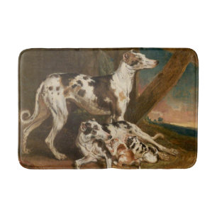 Dalmatiner Dogs (von James Ward) Badematte