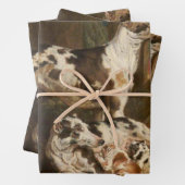 Dalmatiner Dogs (von James Ward) Geschenkpapier Set (Beispiel)