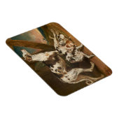 Dalmatiner Dogs (von James Ward) Magnet (Rechte Seite)