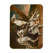 Dalmatiner Dogs (von James Ward) Magnet (Vertikal)