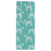 Dalmatiner Doppy Geschenktüte Für Weinflaschen (Vorderseite)