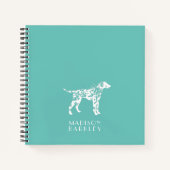 Dalmatiner Doppy Notizblock (Vorderseite)