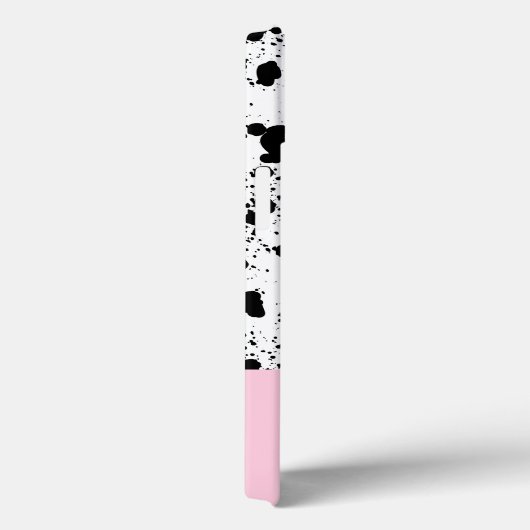 Dalmatiner Drucken mit rosa Individuelle Name Case-Mate iPhone Hülle (Rückseite / Rechts)