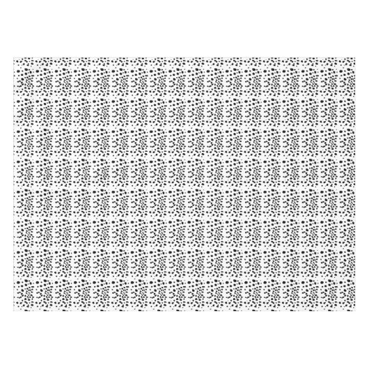Dalmatiner drucken tischdecke (Vorderseite (Horizontal))