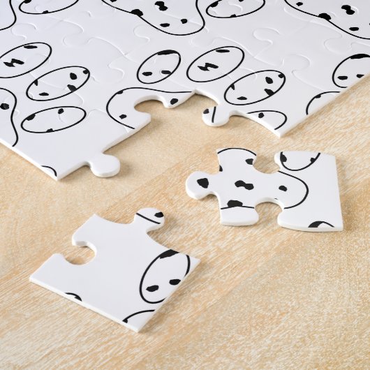 Dalmatiner Druckmuster Puzzle (Seite)