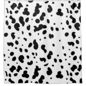 Dalmatiner Duschvorhang (Vorderseite)