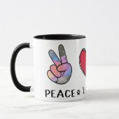 Dalmatiner Eigentümer Peace Liebe Hund liebt Tasse (Links)
