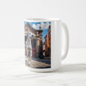 Dalmatiner Elegante Kaffee Tasse (VorderseiteRechts)