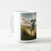 Dalmatiner Elegante Kaffee Tasse (Vorderseite Links)