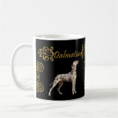 Dalmatiner-Eleganz Kaffeetasse (Links)