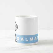 Dalmatiner-Entwurf Kaffeetasse (Mittel)