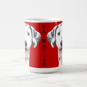 Dalmatiner-Farbblock Kaffeetasse (Mittel)