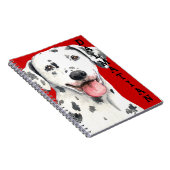 Dalmatiner-Farbblock Notizblock (Rechte Seite)