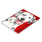 Dalmatiner-Farbblock Notizblock (Linke Seite)