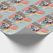 Dalmatiner farbig geschenkpapier (Ecke)