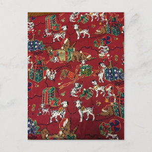 Dalmatiner Feiertagsdruck Feiertagspostkarte