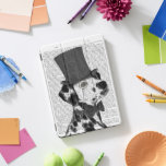 Dalmatiner, Festhund und Hut iPad Pro Cover<br><div class="desc">Dalmatiner,  FabFunky und Hut. Mit einem tollen Tophat und einem Monokel eine dapper-Taillierung. | 191418D</div>