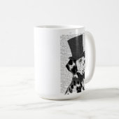 Dalmatiner, Festhund und Hut Kaffeetasse (VorderseiteRechts)