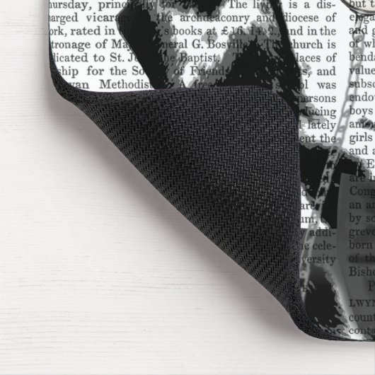 Dalmatiner, Festhund und Hut Mousepad (Ecke)