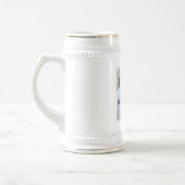 Dalmatiner-Feuer-Hundebier Stein Bierglas (Links)