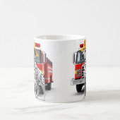 Dalmatiner Fire Truck Tasse 15oz (Mittel)