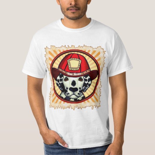 Dalmatiner Firefighter T - Shirt (Vorderseite)