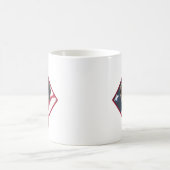 Dalmatiner Flag 2 Kaffeetasse (Mittel)
