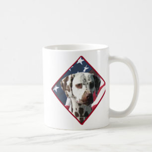 Dalmatiner Flag 2 Kaffeetasse