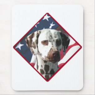 Dalmatiner Flag 2 Mousepad