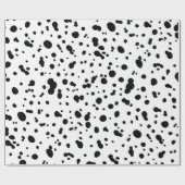 Dalmatiner Flecken Druck Geschenkpapier (Flach)